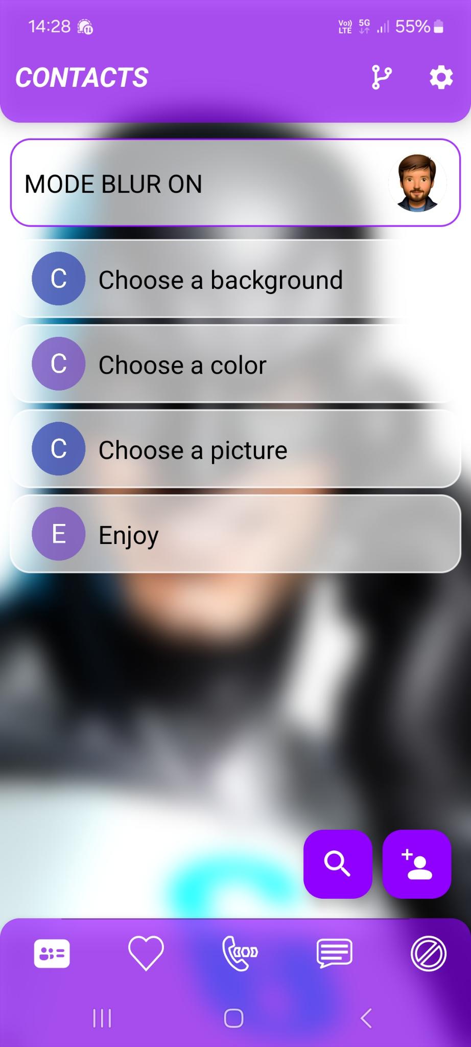 interface-contacts-purple