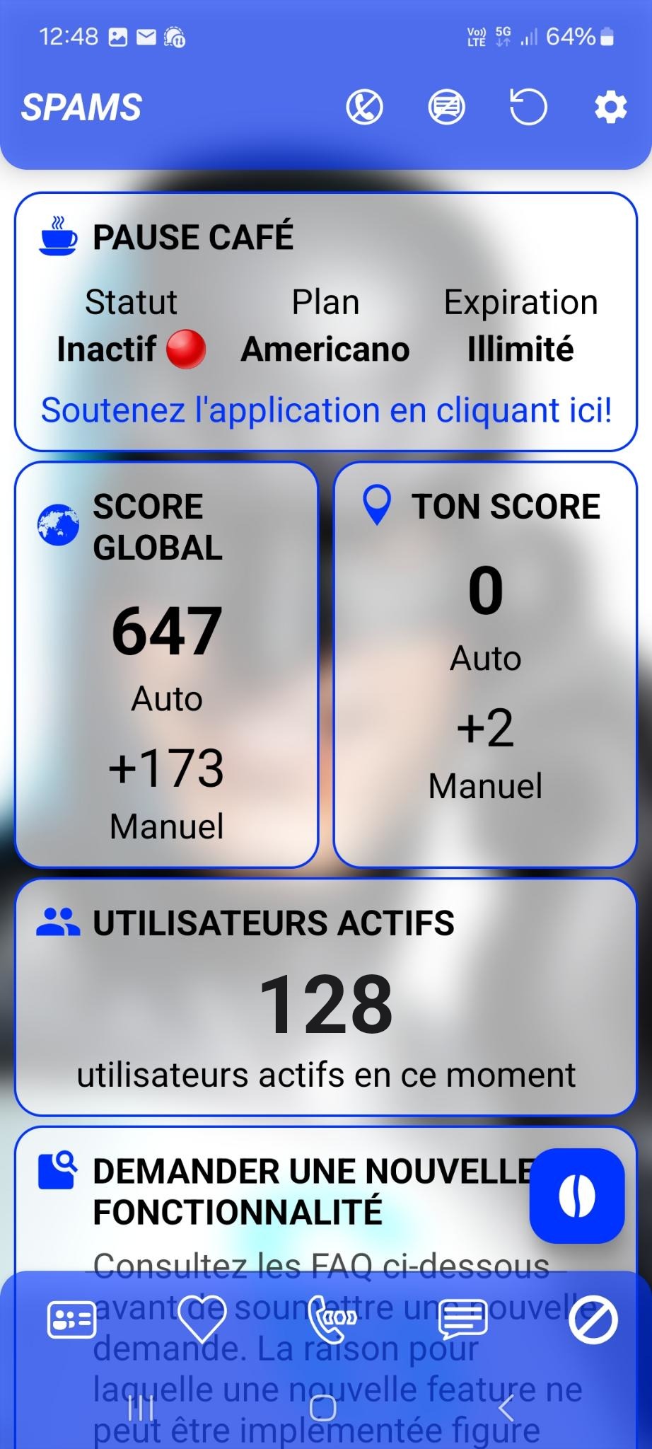 interface-spams-blue